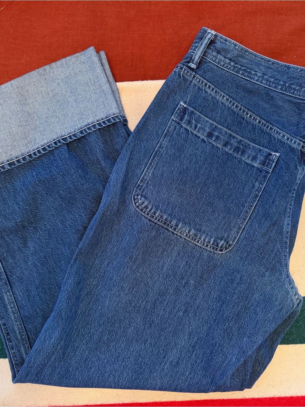 Madewell Superwide-Leg Cuffed Jeans - size 30 - Picture 11 of 11